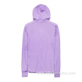 Produce Custom Women Solid Colour Casual Sunscreen Hooded